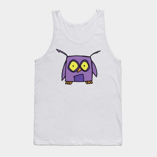 Casey The Purple Owl Tank Top